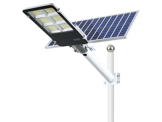 split solar street light